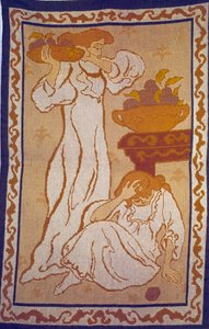 Femmes en blanc Tapisserie par Paul Ranson (1864-1909) 20ème siècle Paris, musée municipal d