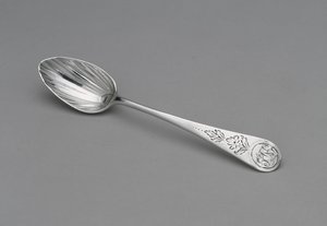 Cuillère à thé, vers 1796-1805 (argent)