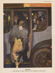 Femme montant dans une voiture pour rentrer chez elle après une soirée - Paul Rieth