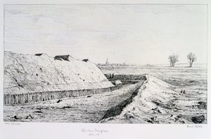 Haute Brugeres, siège de Paris, 1870-1871 - Paul Roux