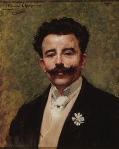 Portrait de Félicien Champsaur - Paul Saïn