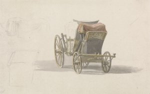Un Carrosse avec les armoiries royales, vers 1764 - Paul Sandby