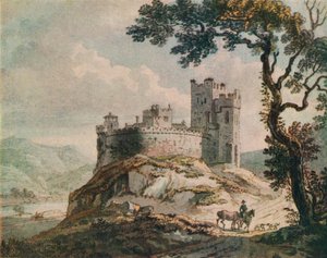 Un vieux château, vers 1764 - Paul Sandby