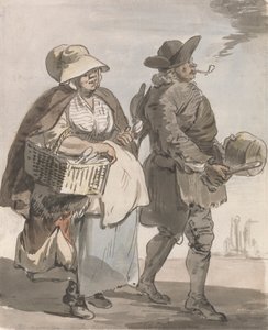 Les cris de Londres : "Voulez-vous des cuillères..." - Paul Sandby