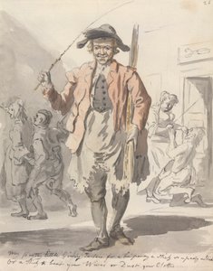 Ma jolie petite Ginny Tarters pour un demi-penny un bâton ou un penny un bâton, ou un bâton pour battre vos femmes ou dépoussiérer vos vêtements - Paul Sandby