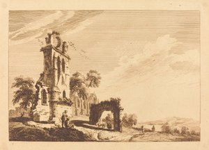 Abbaye en ruine - Paul Sandby
