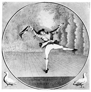 Satire sur Vestris - Paul Sandby