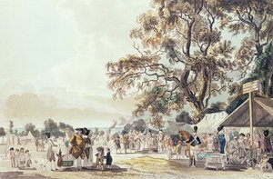 Le Campement à Hyde Park - Paul Sandby