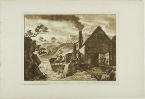 La Forge de fer entre Dolgelli et Barmouth dans le Merioneth Shire