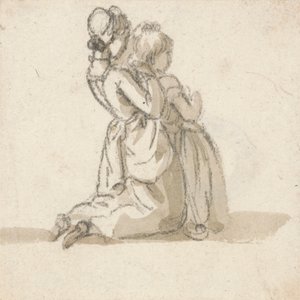 La toilette - Paul Sandby