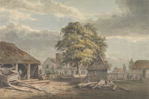 La cour à bois, Grand Parc de Windsor - Paul Sandby