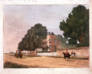 Le pavillon sud à la maison du Ranger, Greenwich, Londres, 1812 - Paul Sandby