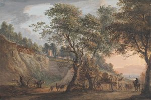Vue à Charlton, Kent - Paul Sandby