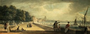 Vue de la ville depuis la terrasse de Somerset House
