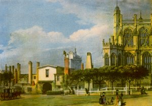 Château de Windsor : Chapelle Saint-Georges, 1768, 1942 - Paul Sandby