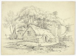 Bâtiments de ferme - Paul Sandby Munn