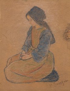 Bauernmädchen - Paul Sérusier