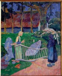 Le tonneau de fleurs ou le pouldu - Paul Sérusier