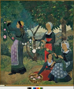 La guirlande de roses