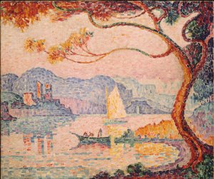 Antibes, Petit Port de Bacon, 1917 - Paul Signac