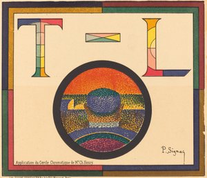 Application du cercle chromatique de M. Ch. Henry - Paul Signac