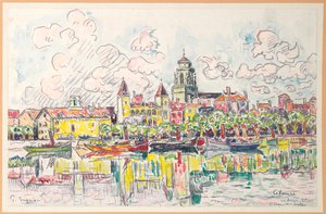 Ciboure, Saint-Jean-de-Luz, 1920 - Paul Signac