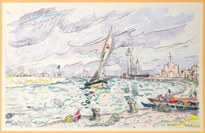 Ciboure, Saint-Jean-de-Luz, 1920 - Paul Signac