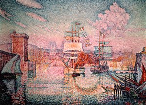 Entrée du Port de Marseille, 1911 - Paul Signac