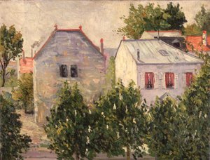 Jardin à Asnières - Paul Signac