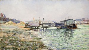 La Seine au Jardin des Plantes - Paul Signac
