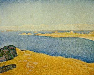La mer. Saint-Briac. La Garde Guerin. Saint-Lunaire (Opus 2) - Paul Signac