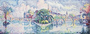 Le Jardin du Vert-Galant, c. 1928 - Paul Signac