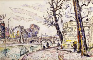 Quai de Seine - Paul Signac
