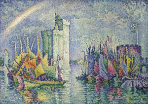 Arc-en-ciel, La Rochelle, le Port, 1912 - Paul Signac