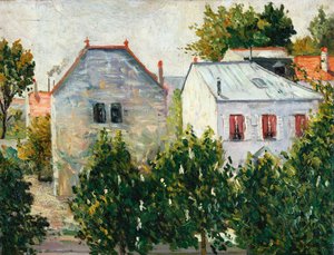 Jardin de banlieue à Asnières, 1883 - Paul Signac