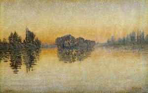 Coucher de soleil, Herblay