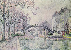 Le Canal Saint-Martin, 1933