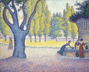 La Fontaine des Lices à St, 1895