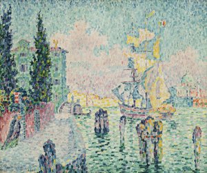 La Maison Verte, Venise, 1905 - Paul Signac