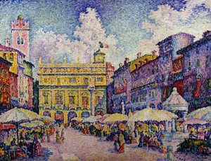 La Place aux Herbes, Vérone