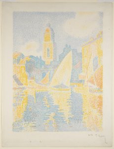 Le Port de Saint-Tropez II - Paul Signac