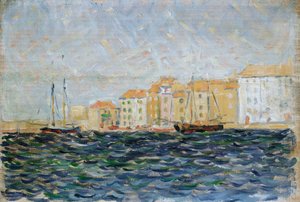 Le port de Saint-Tropez - Paul Signac
