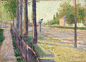 La jonction ferroviaire à Bois-Colombes, ou La Route Pontoise - Paul Signac