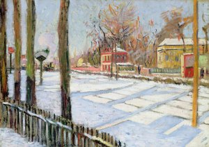 La Neige, Bois, 1886 - Paul Signac