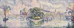 Le Jardin du Vert Galant - Paul Signac