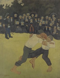 Lutte bretonne - Paul Sérusier