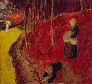 Les Ramasseuses de fougères au Bois d