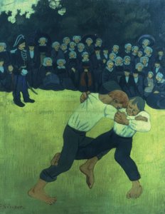 La lutte bretonne - Paul Sérusier