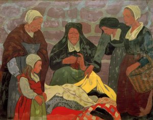 La marchande de tissus - Paul Sérusier