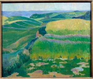 Les blés sont verts au Pouldu - Paul Sérusier